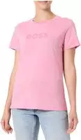 BOSS T-Shirt C_Elogo_5 50501139 Rosa Regular Fit Female