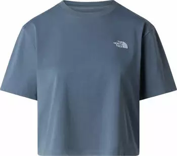 The North Face Evolution Simple Dome Relaxed T-Shirt kurzarm granite grey (Damen) (NF0A8FDH-0U3)