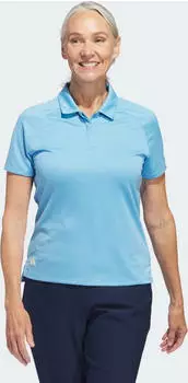 adidas Ultimate365 Heat.RDY Poloshirt kurzarm semi blue burst (Damen) (IN2556)