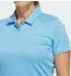 adidas Ultimate365 Heat.RDY Poloshirt kurzarm semi blue burst (Damen) (IN2556)