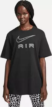 Nike Air T-Shirt kurzarm schwarz/wei&szlig; (Damen) (DR8982-010)