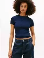 Tommy Jeans T-Shirt-Set DW0DW21430 Bunt Slim Fit Damen