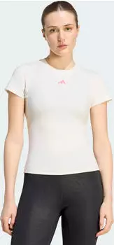 adidas 3-Streifen Studio Baby T-Shirt kurzarm beige (Damen) (KY3097)