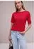 Street One Knopfdetail T-Shirt kurzarm salsa red (Damen) (A32477817504)