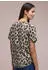 Street One Blusenshirt mit Split Neck und Print T-Shirt kurzarm timeless beige (Damen) (A34654737278)