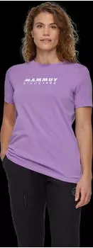 Mammut Core Logo T-Shirt kurzarm lavandin (Damen) (1017-03903-6434)