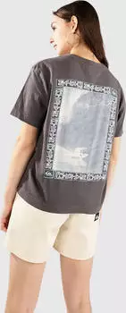Quiksilver Standard T-Shirt kurzarm dark shadow (Damen) (EQWZT03181-krp0)