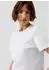 s.Oliver Interlock Crop T-Shirt kurzarm weiß (Damen) (2161660.0100)