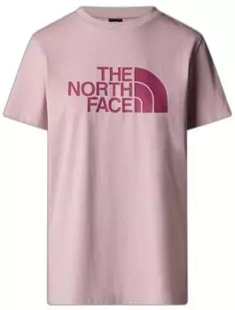 The North Face Easy Relaxed T-Shirt kurzarm metal pink/cyber berry (Damen) (NF0A8A6G-A1O)