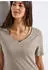 Street One Herzausschnitt T-Shirt kurzarm morning beige (Damen) (A32377117019)