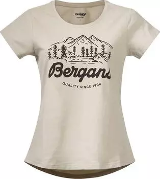 Bergans Classic V2 Tee T-Shirt kurzarm chalk sand (Damen) (2781-14194)