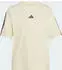 adidas Essentials 3-Streifen Boyfriend T-Shirt kurzarm ivory/maroon (Damen) (KF6286)