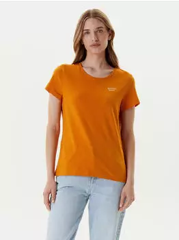 Mustang Alma T-Shirt kurzarm golden oak (Damen) (1016155-7080)