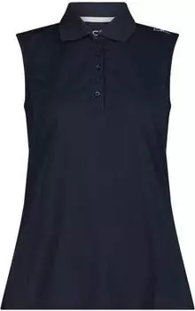 CMP &Auml;rmelloses Poloshirt &auml;rmellos b. blue/ghiaccio (Damen) (3T59776-36NV)