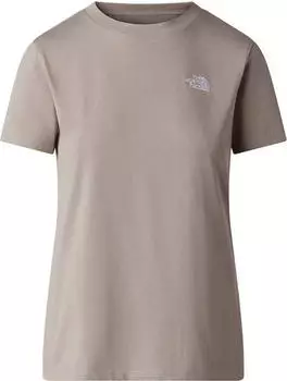 The North Face Evolution Simple Dome Slim T-Shirt kurzarm stone slab (Damen) (NF0A8FX7-2MB)