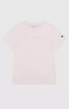 Champion Logo Tonal T-Shirt kurzarm rosa (Damen) (117650-PS195)