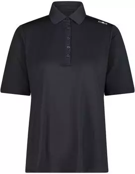 CMP Stretch Pique Uni Poloshirt kurzarm anthrazit (Damen) (31T5056-U423)