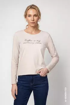 Monari Langarmshirt Regular Fit (810472) cr&egrave;me br&ucirc;l&eacute;e
