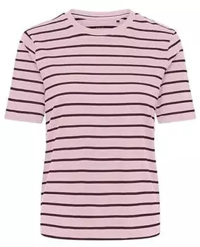Only ONLHappy S/S O-Neck Stripe Tee JRS (15382468) rose
