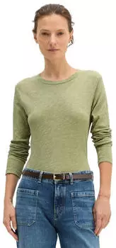 Marc O'Polo Langarmshirt aus Organic Cotton Regular Fit (29381703) smooth sage