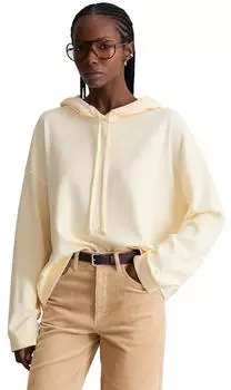 Marc O'Polo Langarmshirt aus Waffle-Jersey white blush