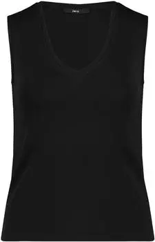 Zero T-Shirt mit V-Ausschnitt (110-10004001) black beauty