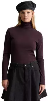 Marc O'Polo Rollkragen-Longsleeve slim rot (5000007490_6938)