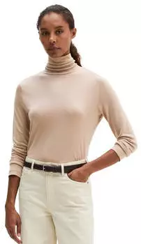 Marc O'Polo Rollkragen-Longsleeve regular grau (5000010384_0660)