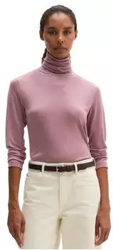 Marc O'Polo Rollkragen-Longsleeve regular lila (5000010384_6269)