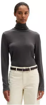Marc O'Polo Rollkragen-Longsleeve regular grau (5000010384_0345)