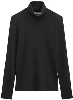 Marc O'Polo Rollkragen-Longsleeve slim grau (5000012921_0475)
