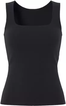 Pieces PCLULA LS TOP JRS NOOS Langarmshirt Schmale Passform (17162316) schwarz