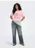 Only CARINES LIFE S/S O-NECK REG FIT TEE JRS Kurzarmshirt (18648364) rosy touch detail:lobster
