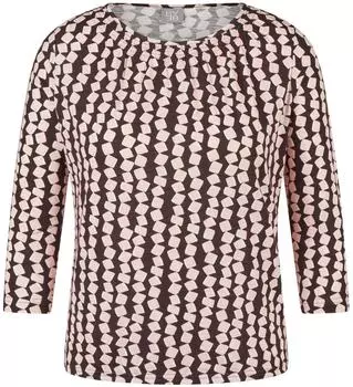 Rabe 3/4-Arm-Shirt mit All-Over Print (57-111359) ros&eacute;