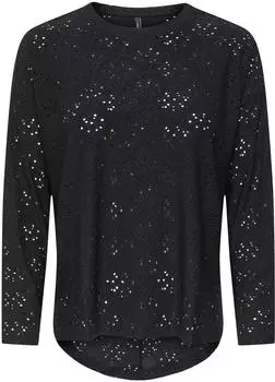Only Onlsmilla Life L/S Top JRS (15373361) schwarz