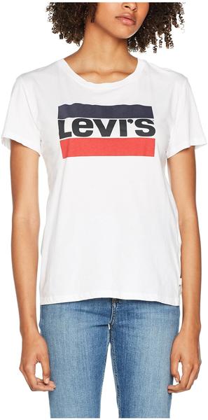Levi's The Perfect Graphic Tee Sportswear Logo White (173690-297)