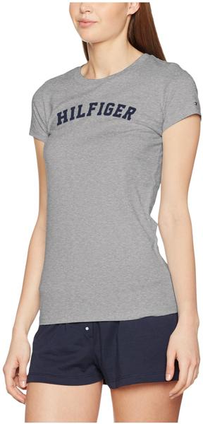 Tommy Hilfiger Logo-T-Shirt aus Bio-Baumwolle grau (UW0UW00091-004)