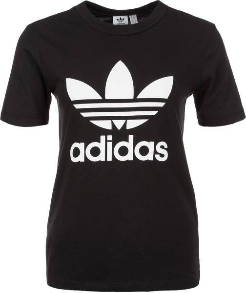 Adidas Originals Trefoil T-Shirt Damen black/white (CV9888)