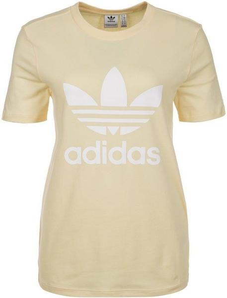 Adidas Originals Trefoil T-Shirt Damen mist sun/white