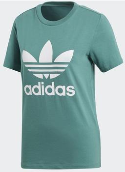 Adidas Originals Trefoil T-Shirt Damen future hydro/white