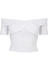 Urban Classics Ladies Off Shoulder Cross Rib Tee white (TB2217-0220)