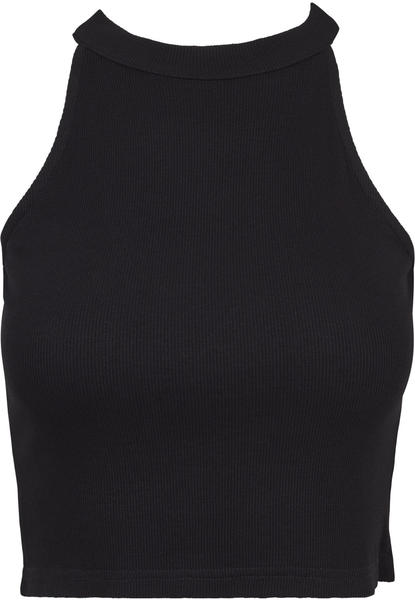 Urban Classics Ladies Rib Turtleneck Cropped Top black (TB1894-007)