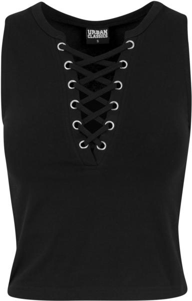 Urban Classics Ladies Lace Up Cropped Top black (TB1631-007)
