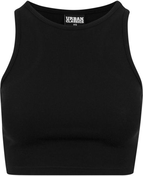 Urban Classics Ladies Cropped Rib Top black (TB1498-007)