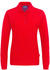 Hakro Damen-Longsleeve Poloshirt Performance rot (215-02)