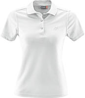 Maier Sports Funktionspoloshirt "Ulrike" in Wei&szlig;, Gr&ouml;&szlig;e 34, Damen