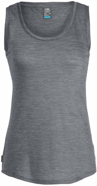 Icebreaker Women's Sphere Tank panther/snow/stripe