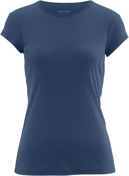 hessnatur Kurzarm-Shirt aus Bio-Baumwolle blau (4260118)