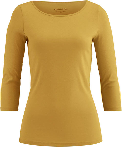 hessnatur Shirt aus Bio-Baumwolle gelb (4623940)