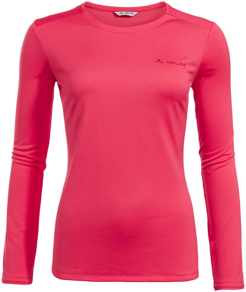 VAUDE Women's Essential LS T-Shirt bright pink